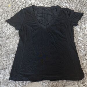 Lululemon Black V-Neck Women's Top